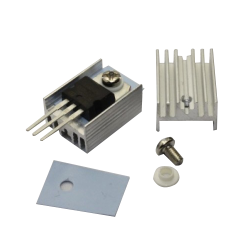TO-220 Thermal Conduction Transistor Silicon Pad Insulation Sheet Heatsink CPU